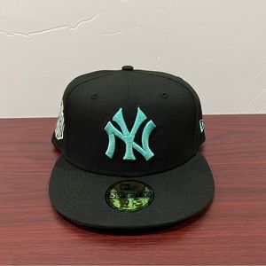 New Era, 59Fifty Fitted Hat, New York Yankees, Black & Green
